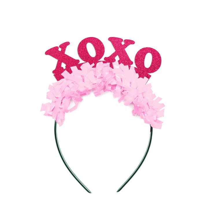 Festive Gal - Wholesale Party Hat/Crown - XOXO Valentines Party Crown Headband