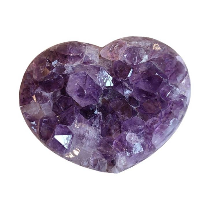 Uruguay Amethyst-Geodenherz – Einzigartiges Geschenk, Klein für den Großhandel von ROULEAU DE JADE