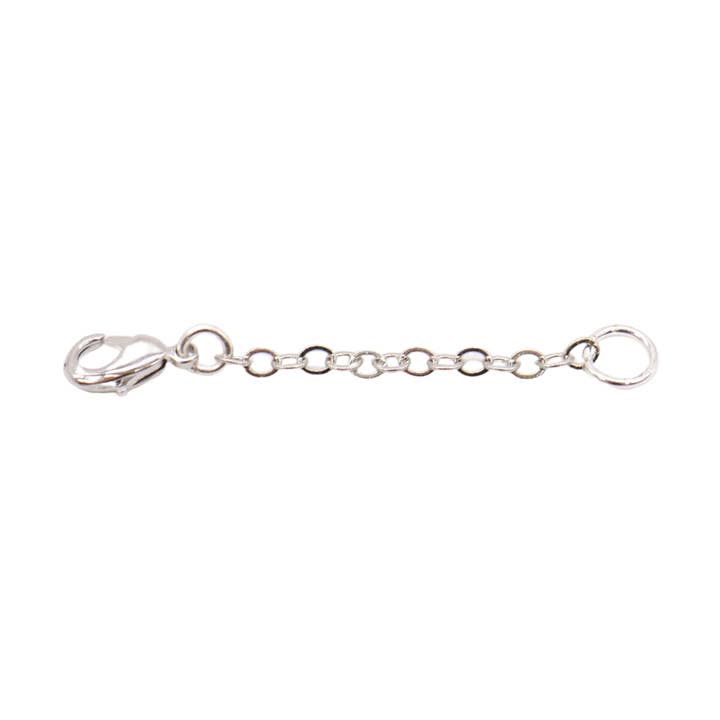 The Charm Bar Company - Wholesale Extender Chain - Silver Bracelet Extender0