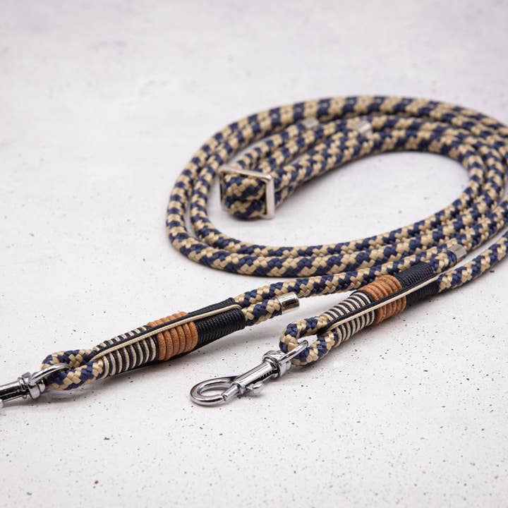 FOR LOVELY DOGS / Linda Jansen - Wholesale Keychain - Unisex - Marine Twist cell phone necklace