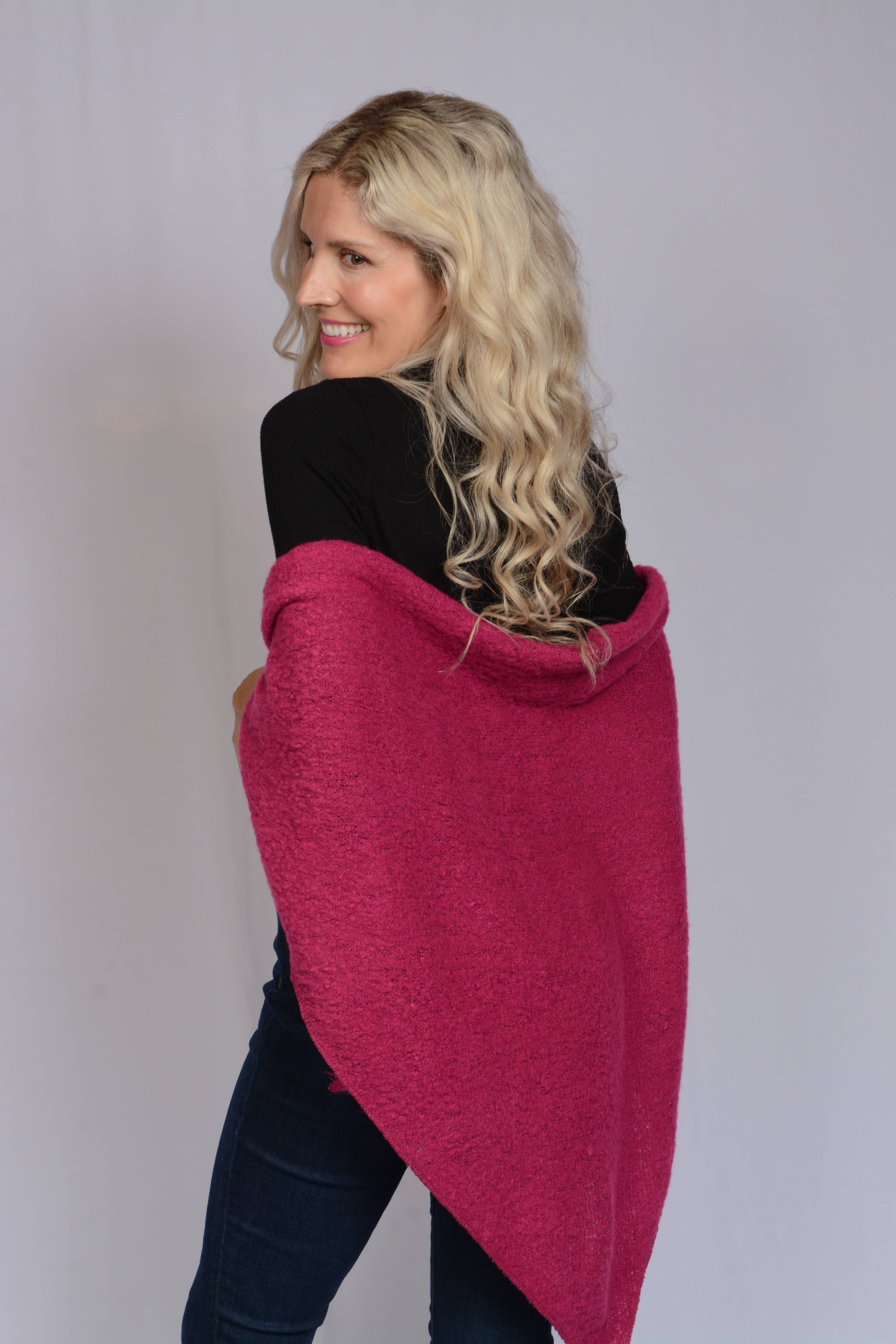 Kaleidoscope Accessories - Wholesale Wrap - Women's - Multifunctional Solid Color Shawl, 6 Assorted11