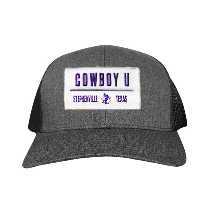 Last Stand Hats, LLC - Wholesale Trucker Hat - Unisex - Tarleton State University Cowboy U / Hat / 250 / TAR035 / MM