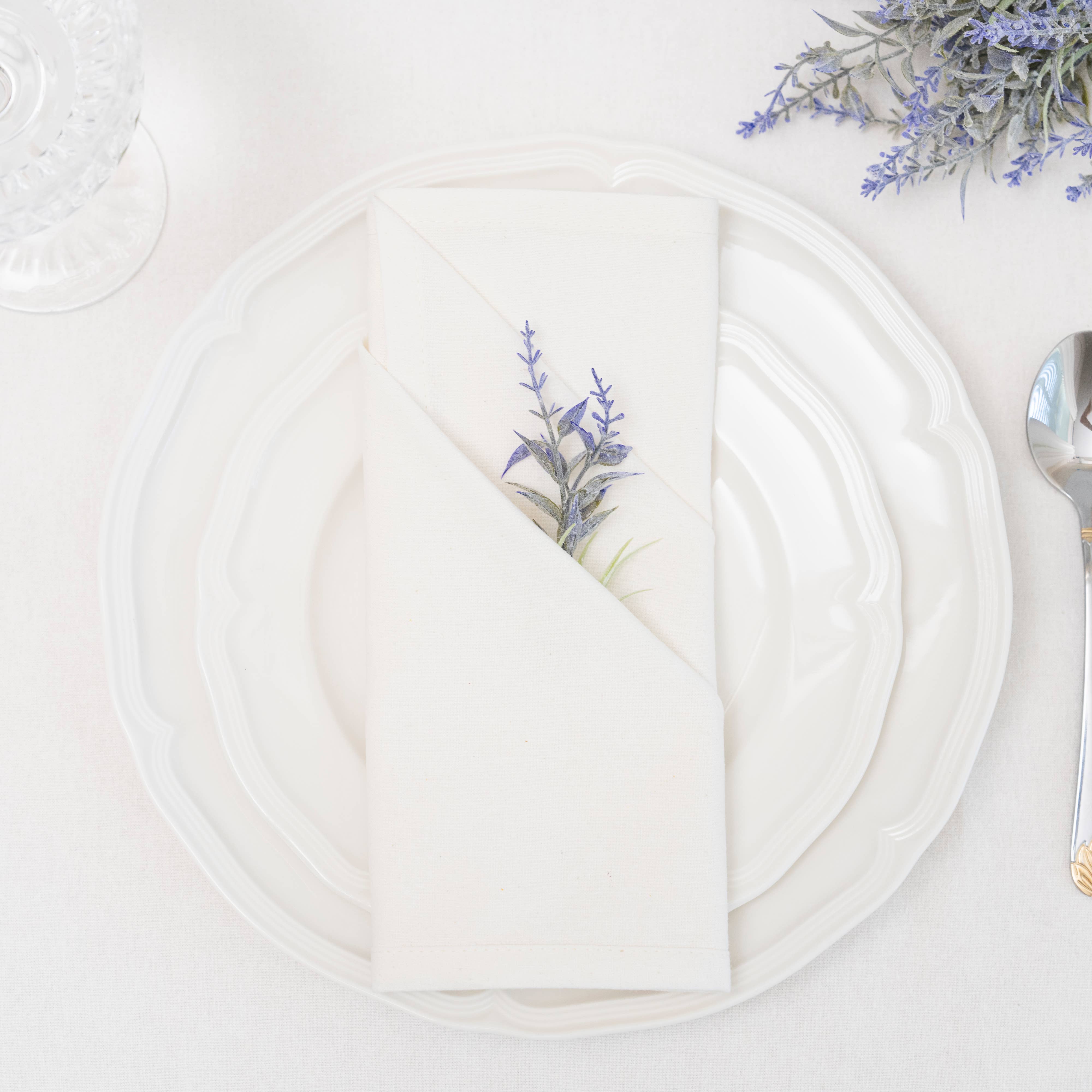 Organic Cotton Mart - Wholesale Dinner & Cloth Napkin - Flour Sack Napkins2