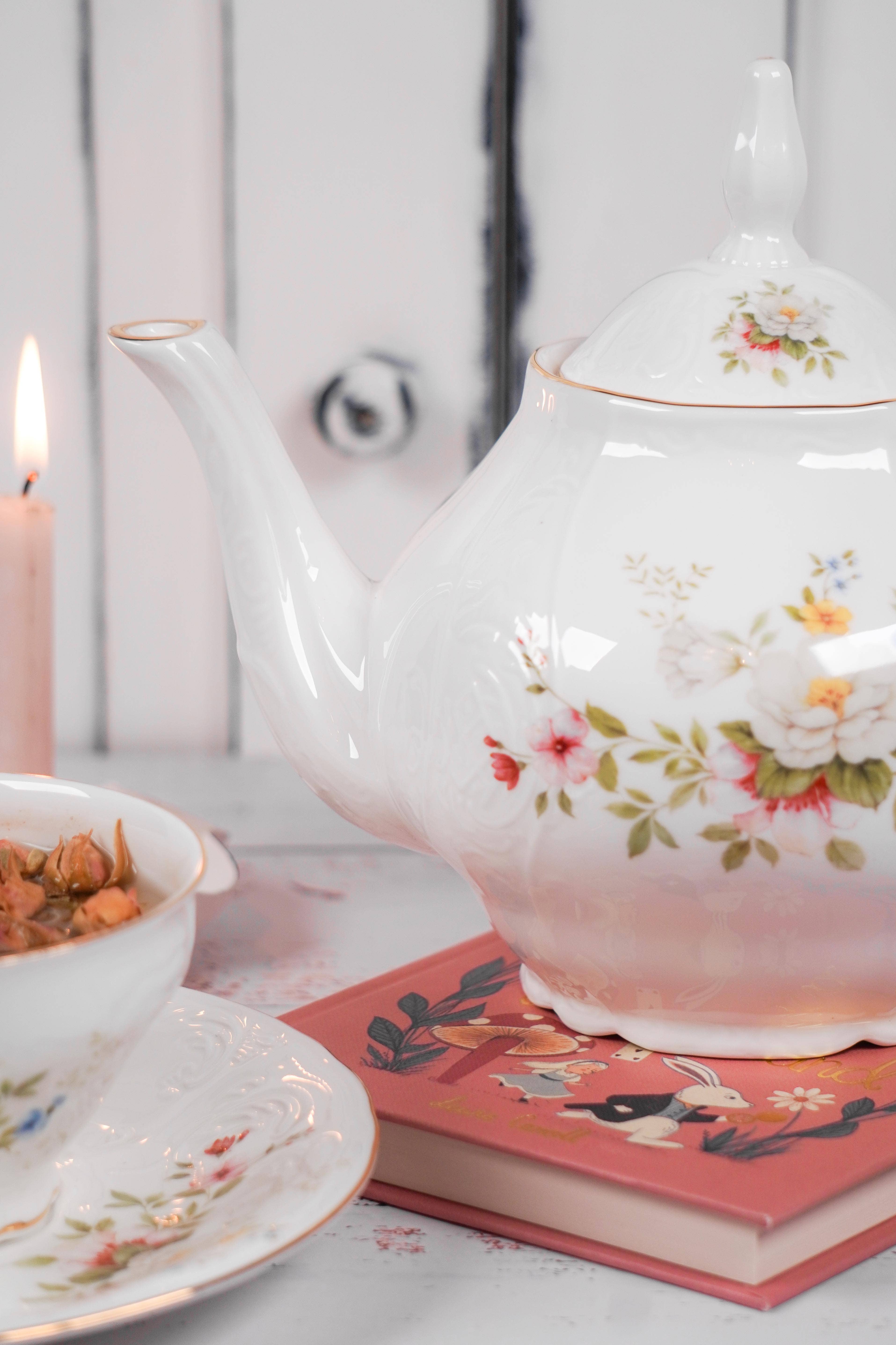 Isabelle Rose - Venta al por mayor Teteras - Tetera English Garden 1200 ml Isabelle Rose2