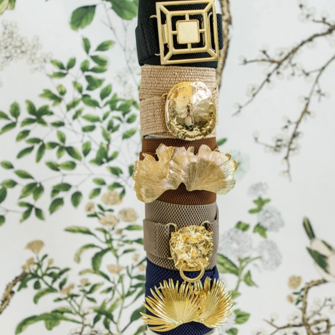 Garland Bags - Wholesale Belt Buckle - Women's - Pheasant Interchangeable Belt Buckle w/ Gold Finish5