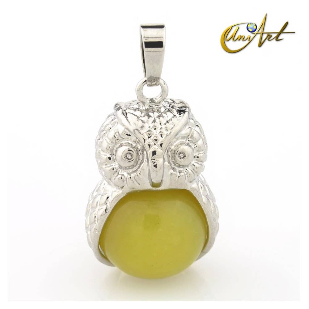 UniArt - Wholesale Individual Charm/Pendant - Owl Pendant0