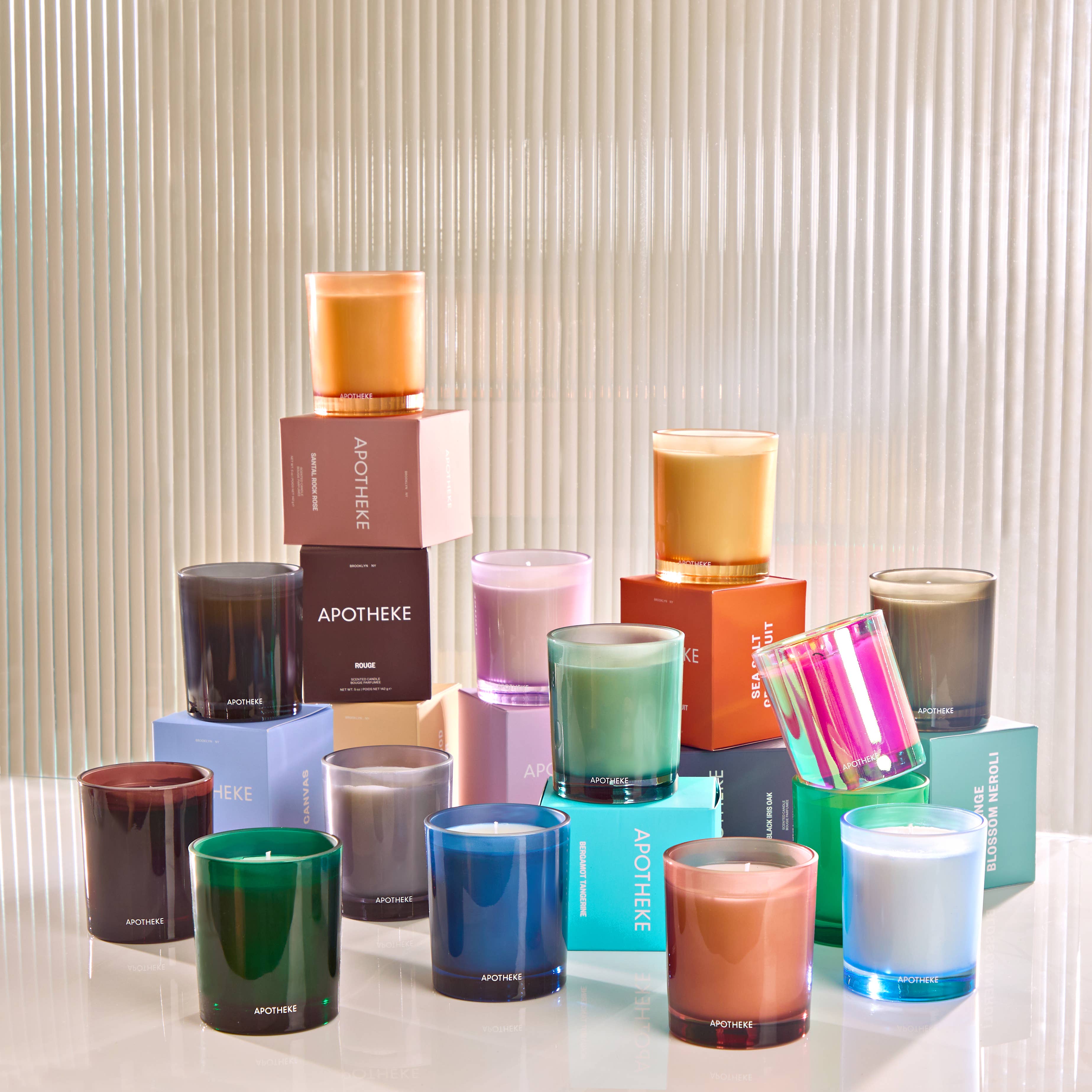 Apotheke - Wholesale Jar/Filled Candle - Bergamot Tangerine Petite Candle2