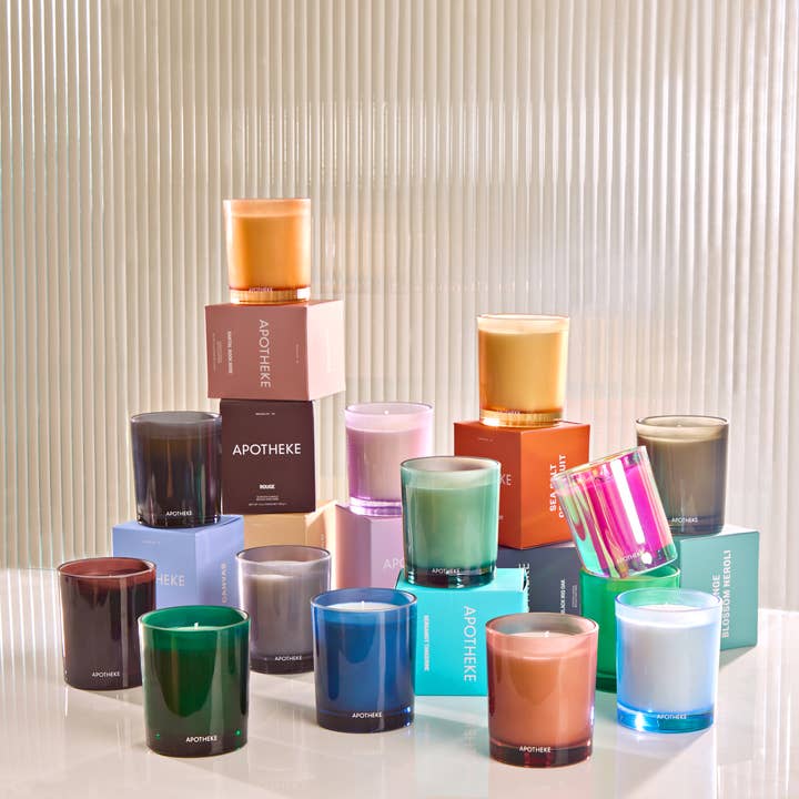 Apotheke - Wholesale Jar/Filled Candle - Bergamot Tangerine Petite Candle2