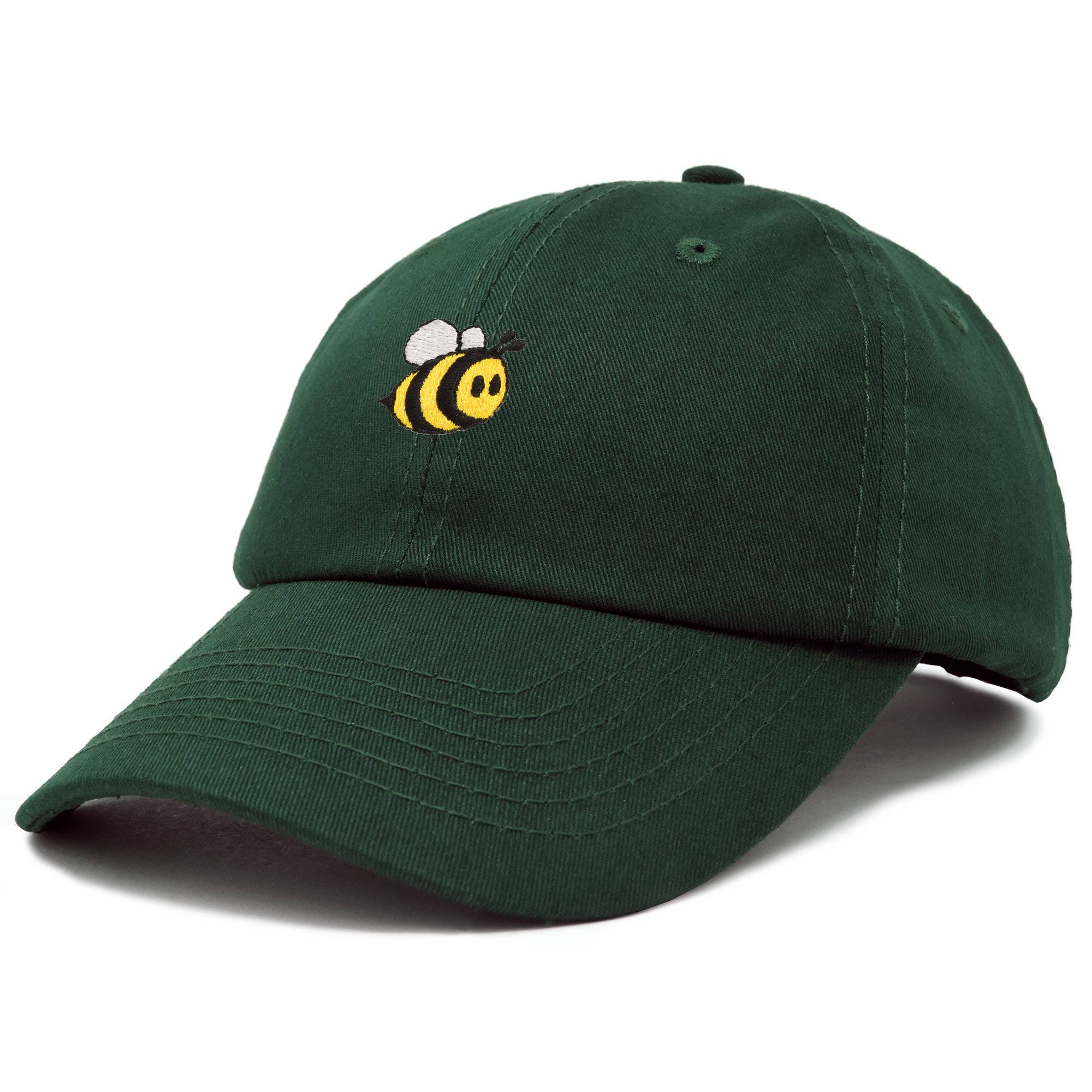 Dalix - Wholesale Baseball Cap - Unisex - DALIX Bumble Bee Baseball Cap Dad Hat Embroider Womens Girls15