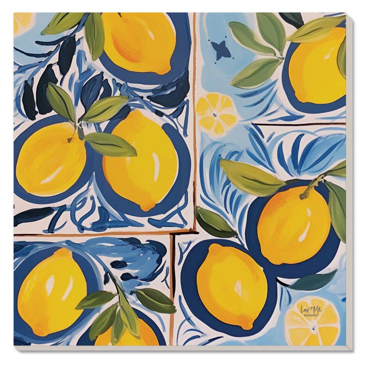 Cucina Al Lemone Keramisk Sten Grytunderlägg 8" Fyrkantig för wholesale av CounterArt/Highland Home/Thirstystone