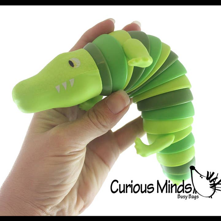 Curious Minds Toys - Wholesale Fidget toy – Kids - 1 Alligator Wiggle - Gator Crocodile Reptile Large5