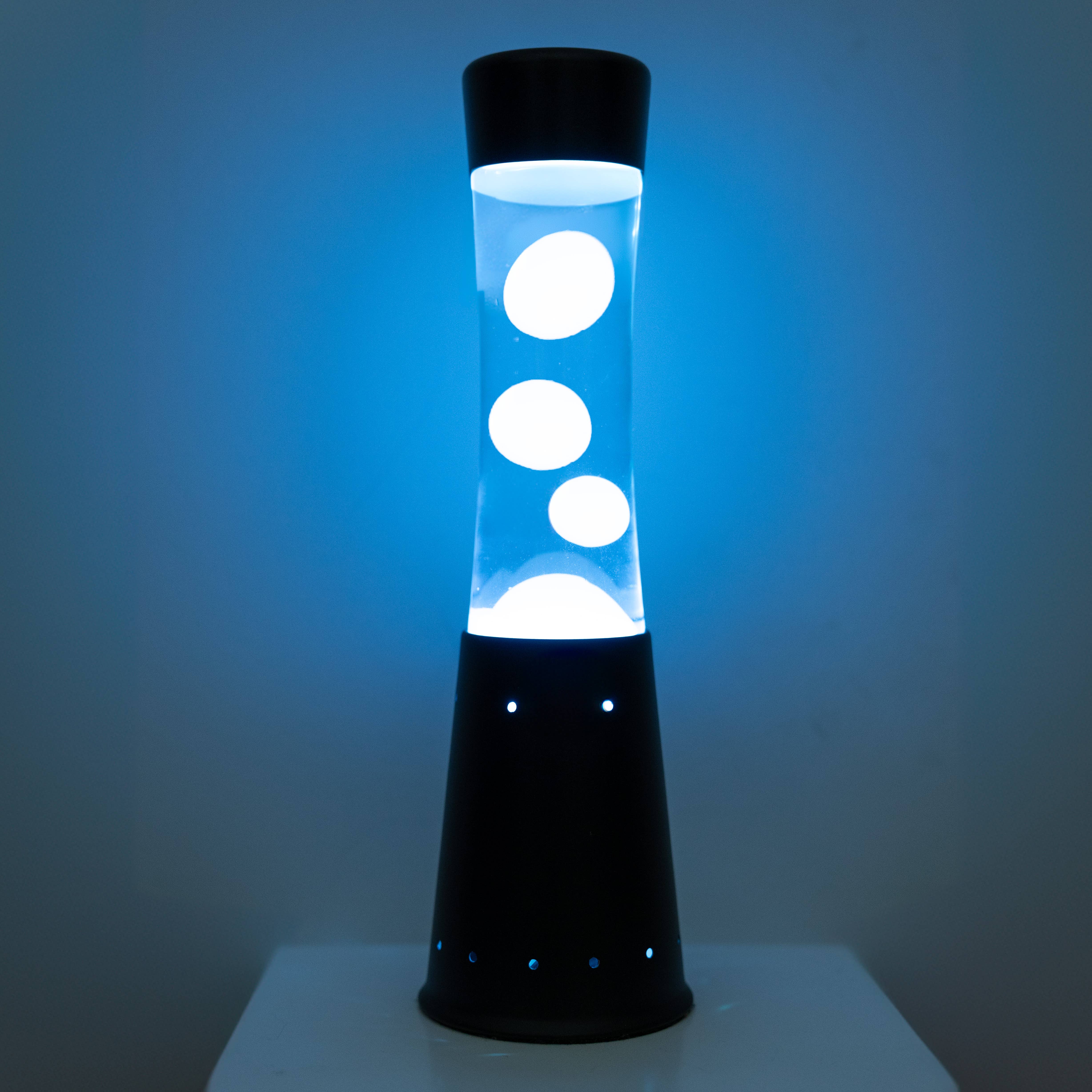 Fisura - Wholesale Lava Lamp - Black LED lava lamp (EU plug, voltage 220-240 V)1