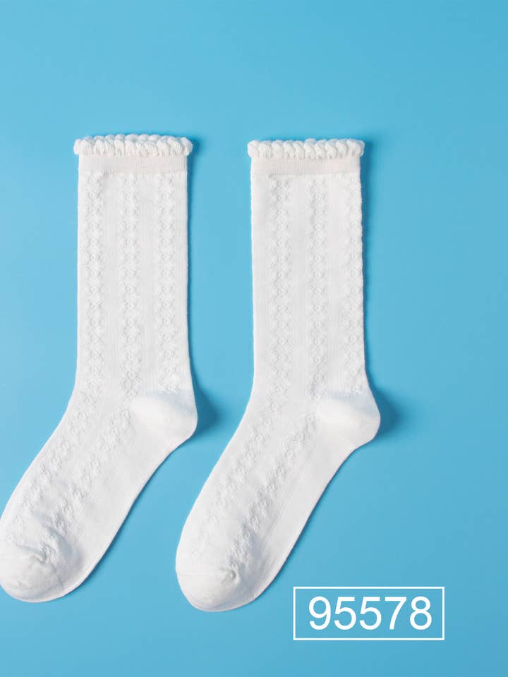 CalcetinCalcetinees mid-calf white socks vintage Lolita style and other Purchase Wholesale lolita. Free Returns & Net 60 Terms on Faire trending on Faire.