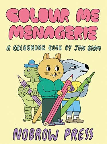 Boon Books - Wholesale Coloring & Activity Book - Adult - Colour Me Menagerie by Joon Boam0