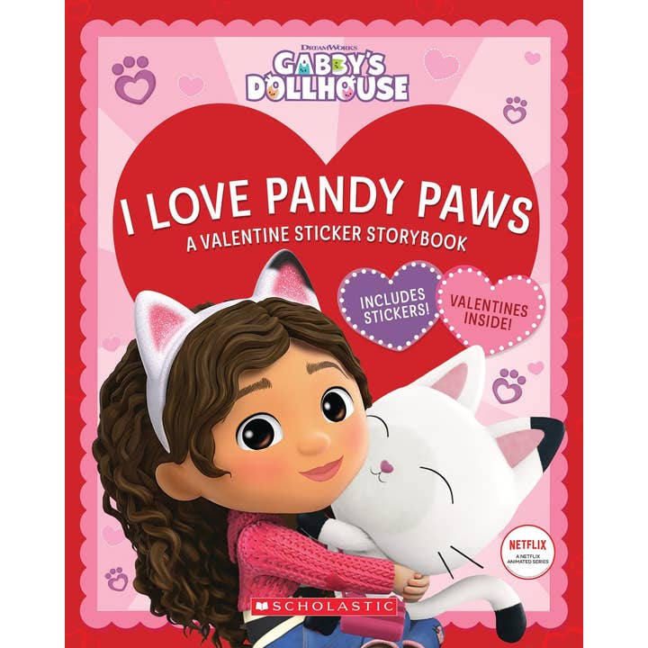 I Love Pandy Paws: Valentine Sticker Storybook for wholesale by Scholastic