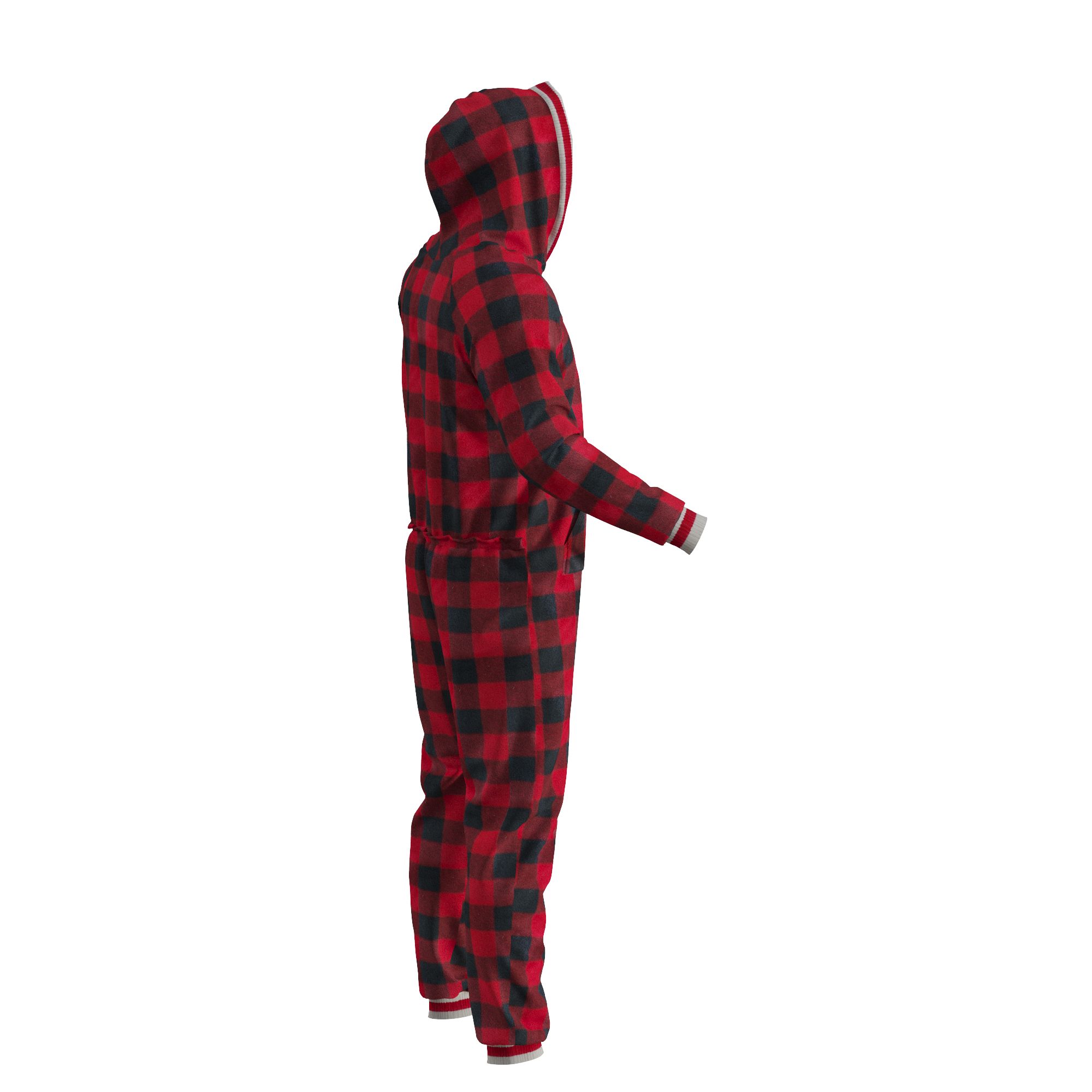 POOK - Wholesale Onesie - Unisex - Pook Onesie - Red (Adult Unisex)10