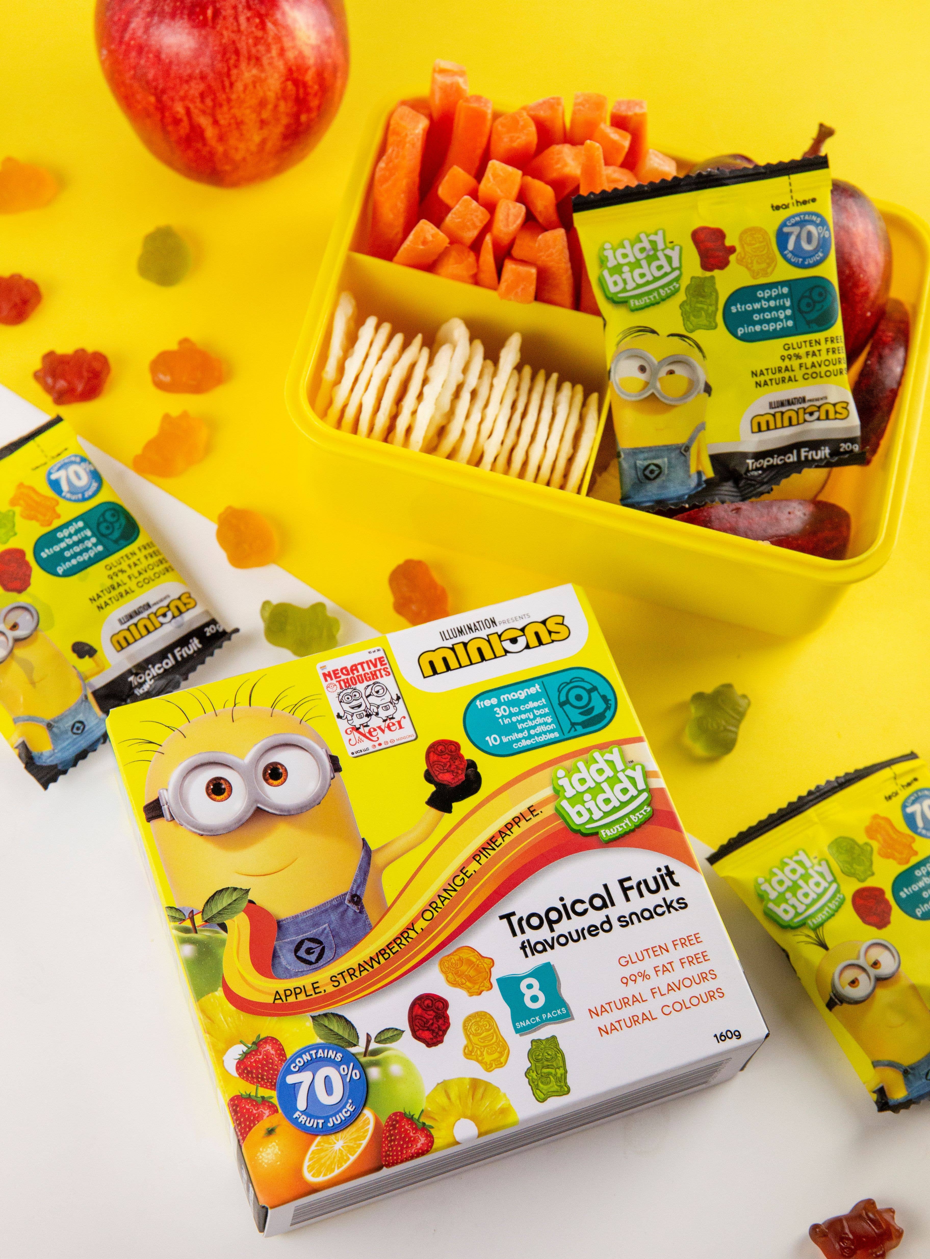 Grill Society - Wholesale Fruit snacks - IDDY BIDDY MINIONS FRUIT SNACKS4