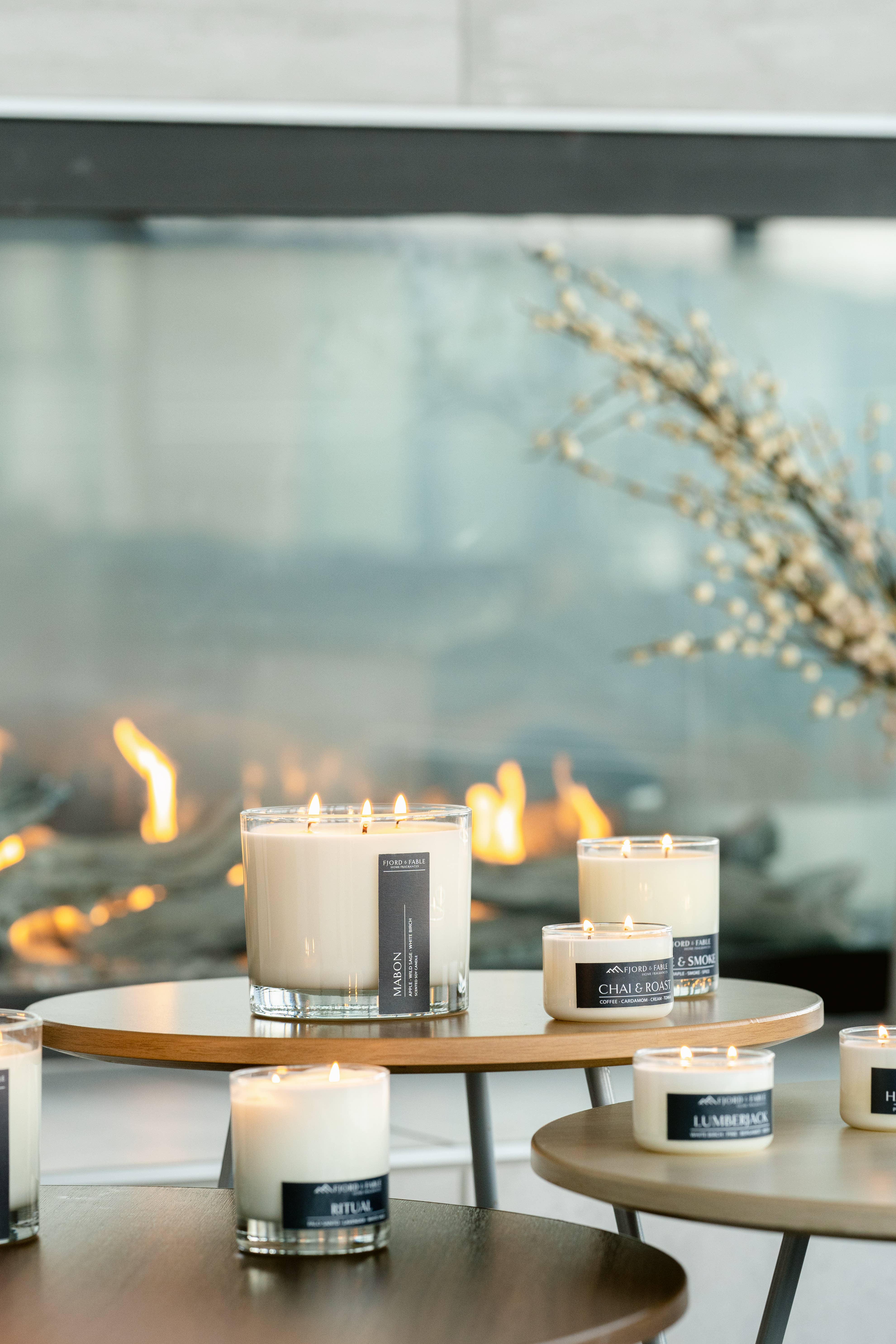 FJORD & FABLE - Wholesale Jar/Filled Candle - Harvest Moon Candle4