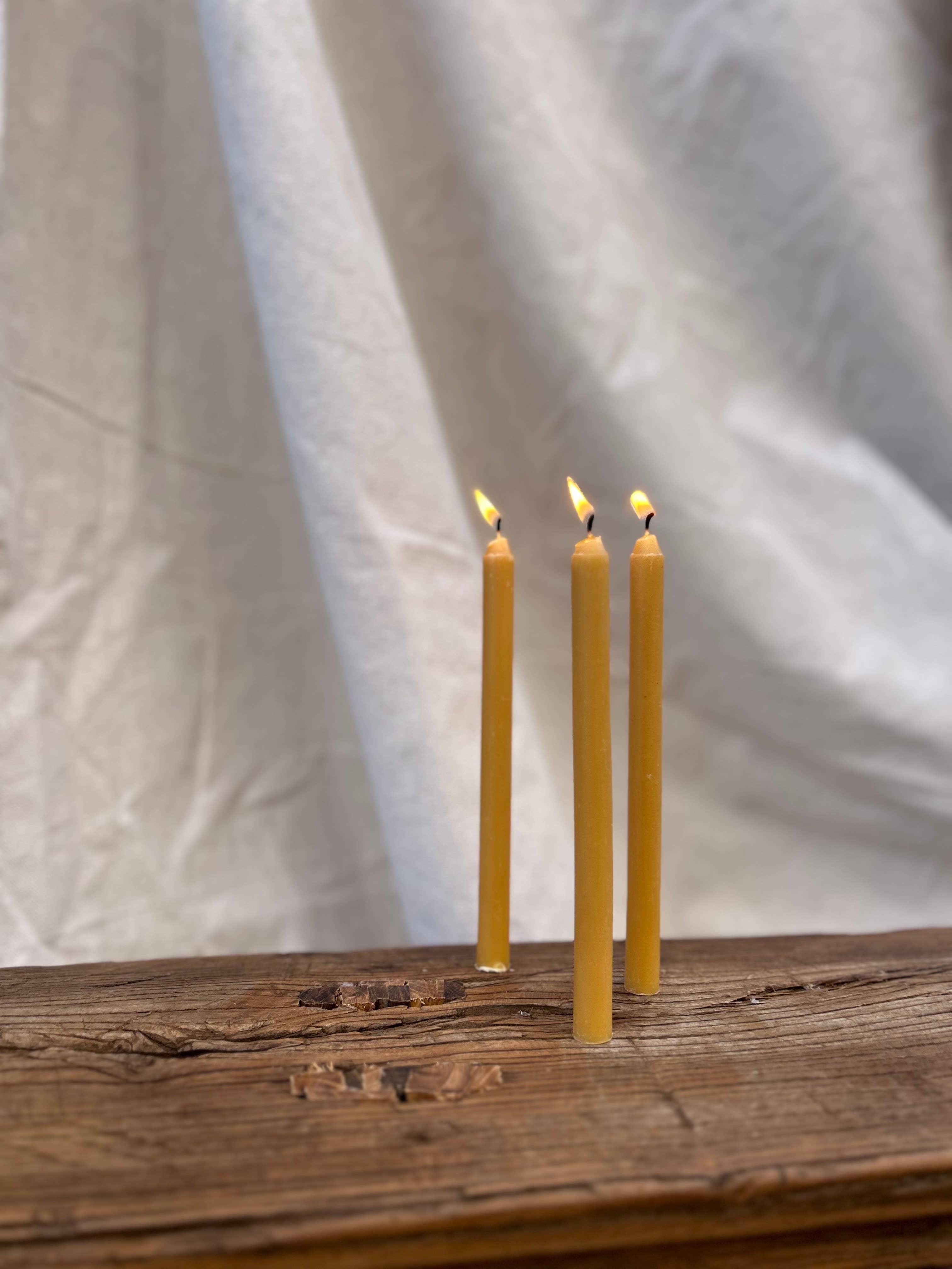 Coe 112 – Engroshandel Stearinlys/lysestage – 1/2 „x 7" bivoksklosterlys