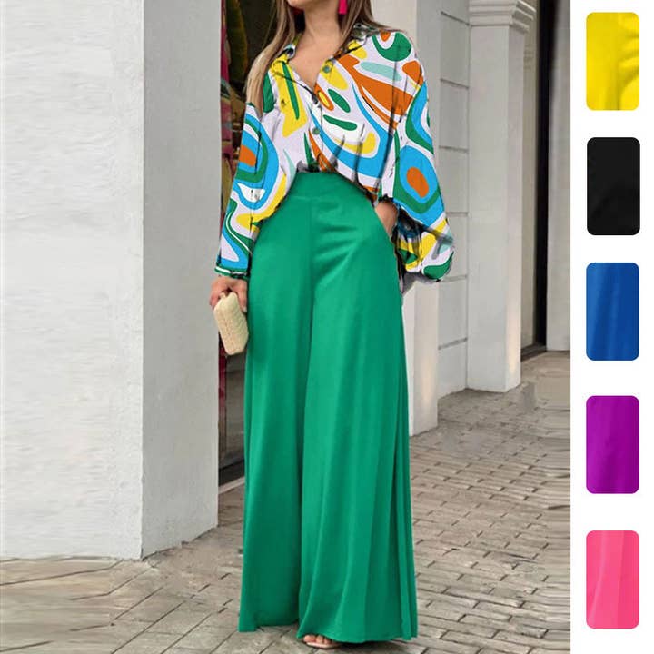 Set sportivo casual da donna con stampa floreale alla moda per la vendita all'ingrosso da parte di Halcyon Outfitters®