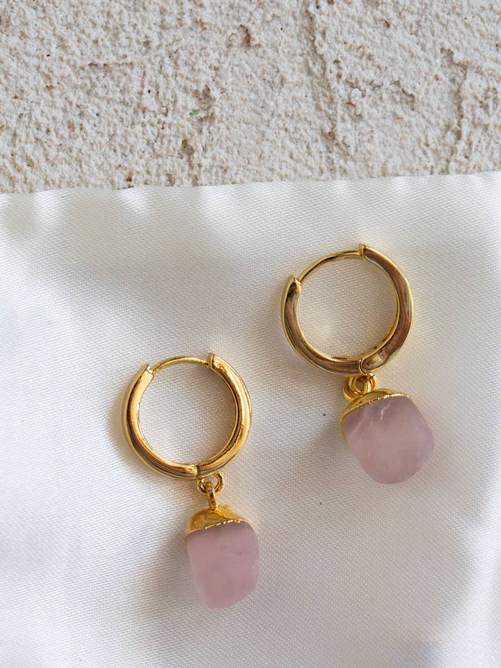 The Lovers Huggies | Banhado a Ouro 18k por atacado de Bohemian and Bouj