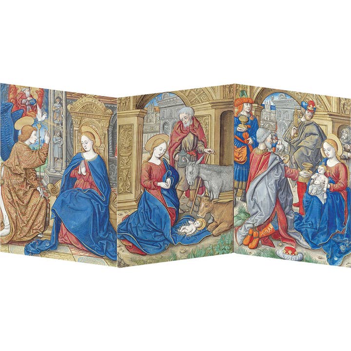 Cenas de Natal das Horas da Virgem - Triplo por atacado de Nelson Line