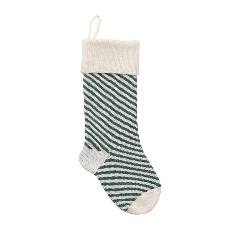 MKS America - Wholesale Holiday Stocking - Diagonal Stripes Christmas Stocking7