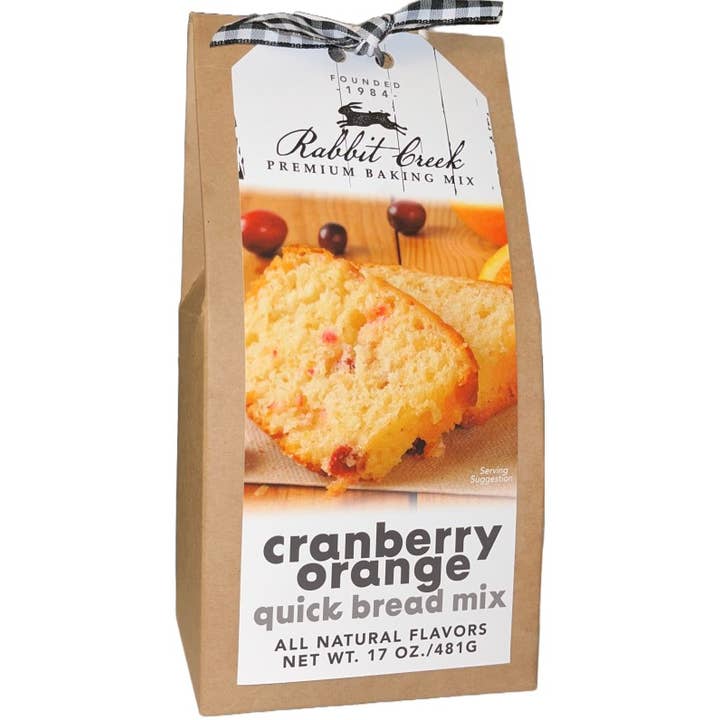 Rabbit Creek Gourmet - Wholesale Bread Mix - Cranberry Orange Quick Bread Mixes