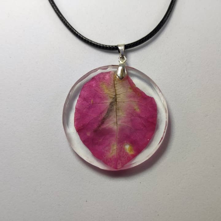 Pendentif Bougainvillier C0001 pour la vente par Resinartesania