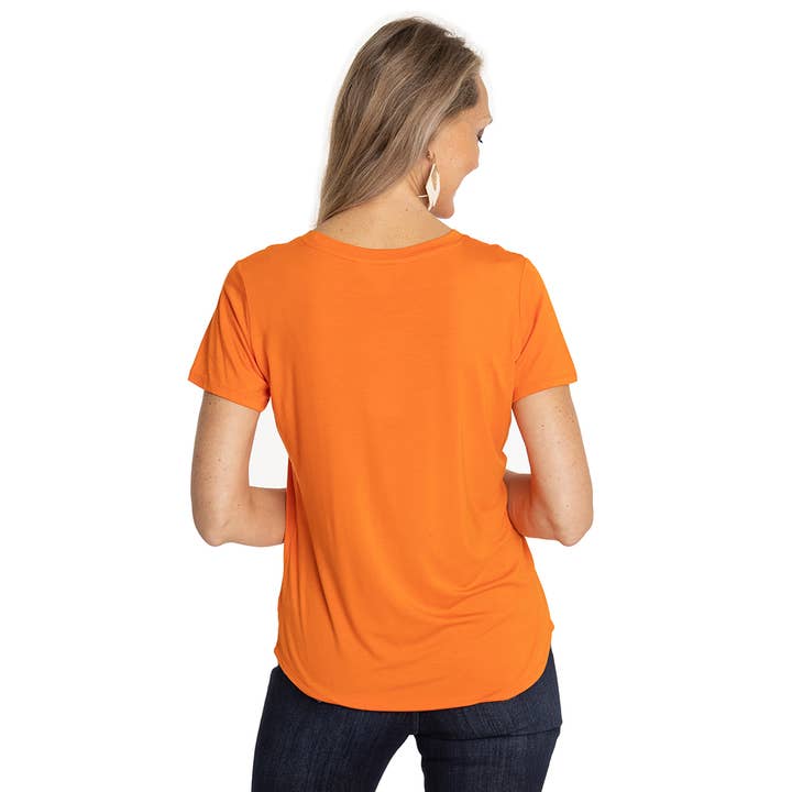 Flying Colors Apparel - Wholesale T-Shirt - Women's - The Scarlet Scoop Neck Tee31