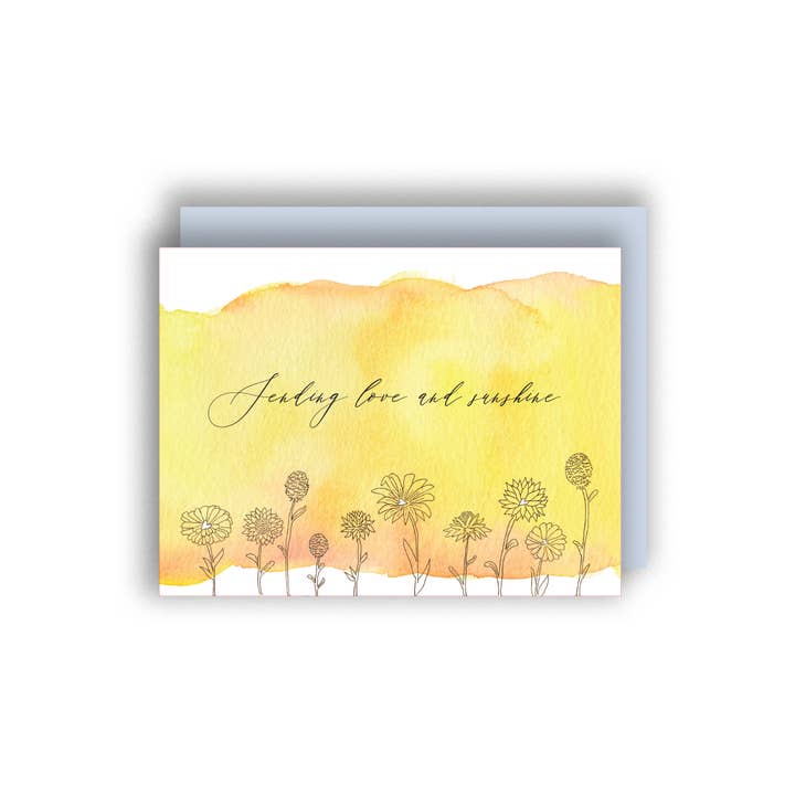 Envío de una tarjeta de felicitación con amor para venta al por mayor de Printed Water