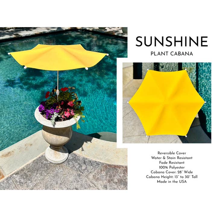 Sunshine Plant Cabana - 28"Wx30"T - Assembly Required for wholesale by Plant Cabana