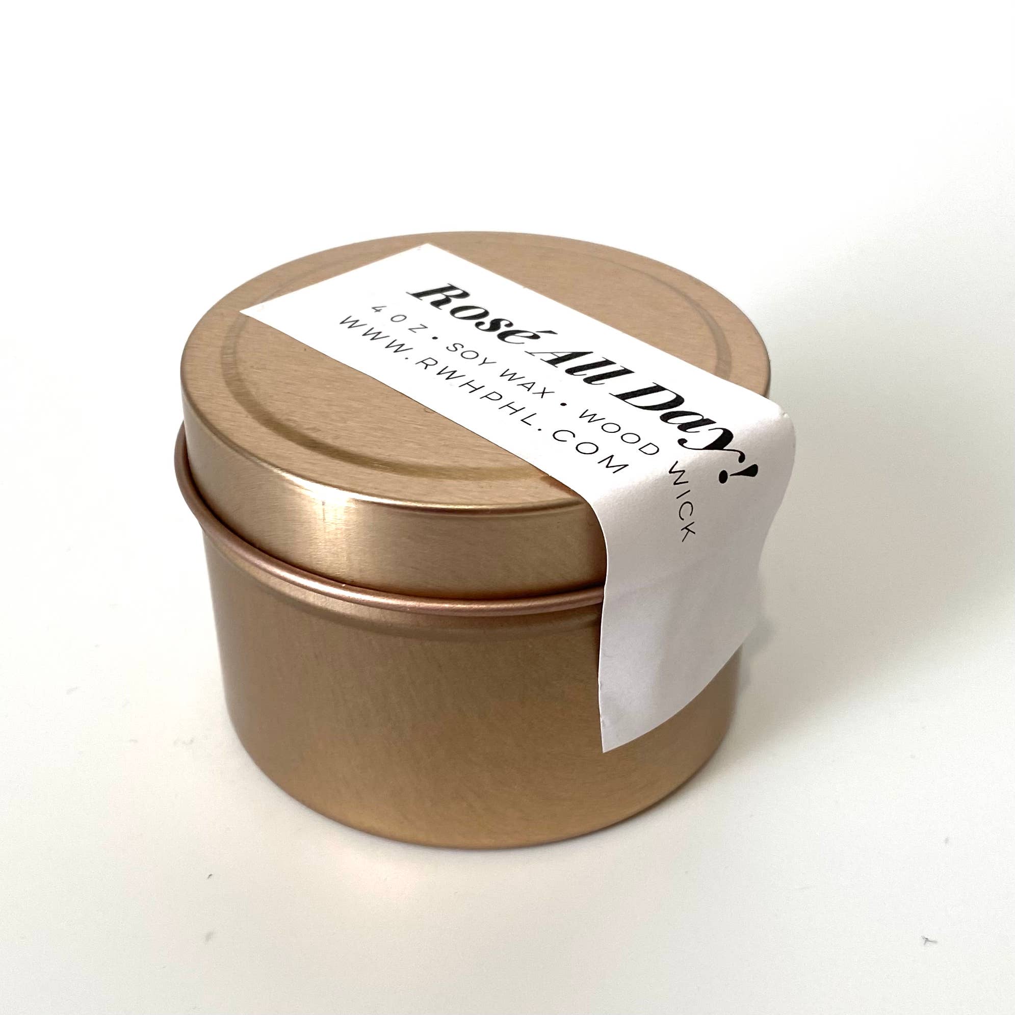 Rosewood Home - Wholesale Travel Candles - Rosé All Day Candle - 4oz1