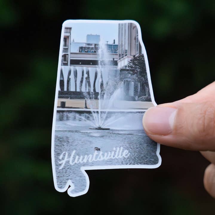 Huntsville, AL Sticker for wholesale by Little Comfy Goods