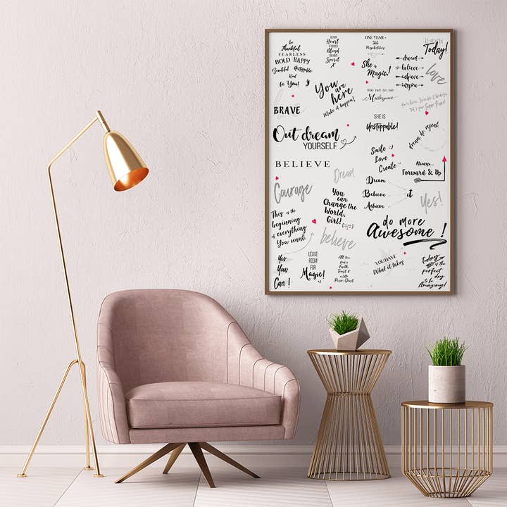 Girl Power 24/7 - Wholesale Wallpaper - Girl Power 24/7 Peel & Stick Wallpaper - Be Unstoppable! 8