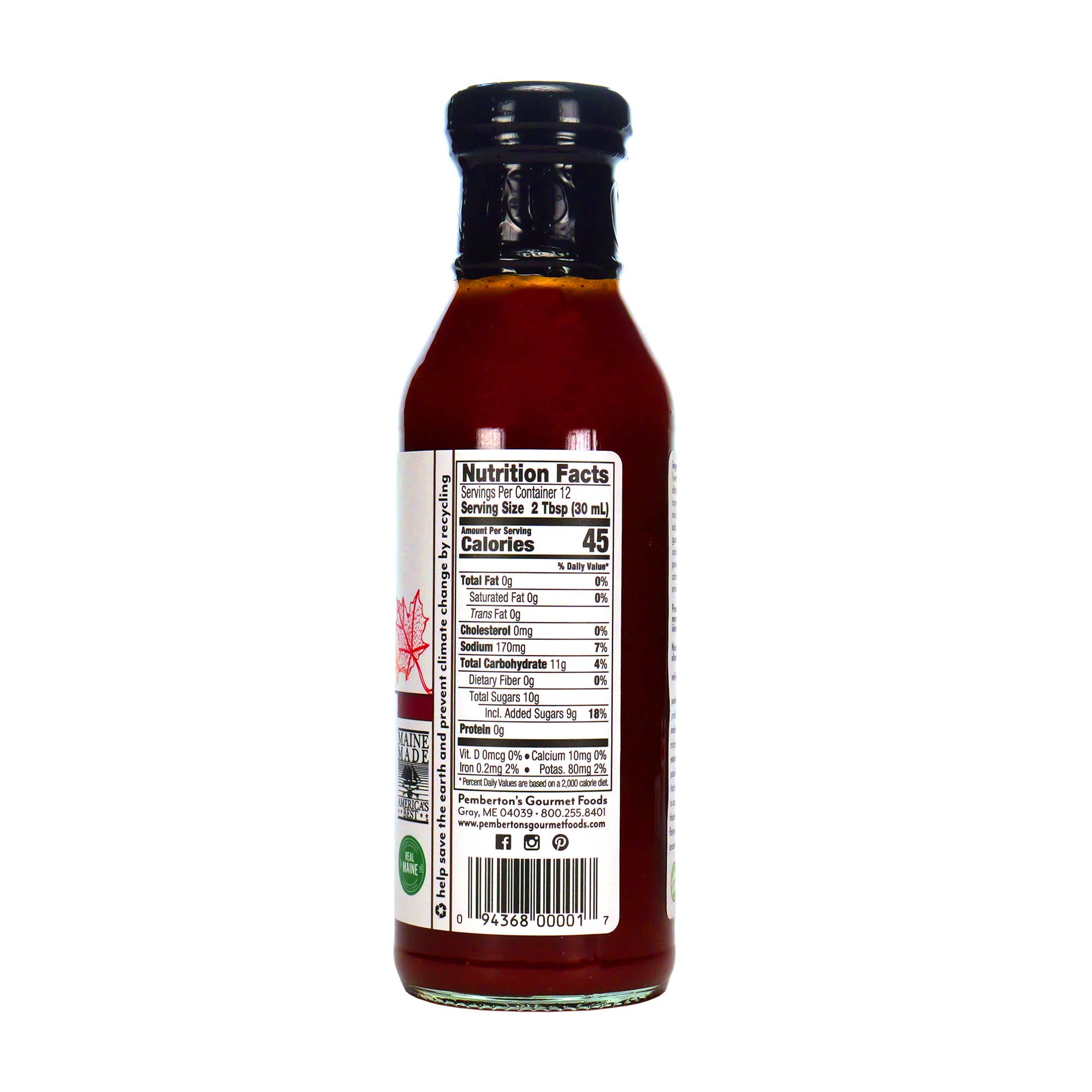 Pemberton's Gourmet Foods - Wholesale BBQ Sauce - Maple BBQ Steak Sauce1