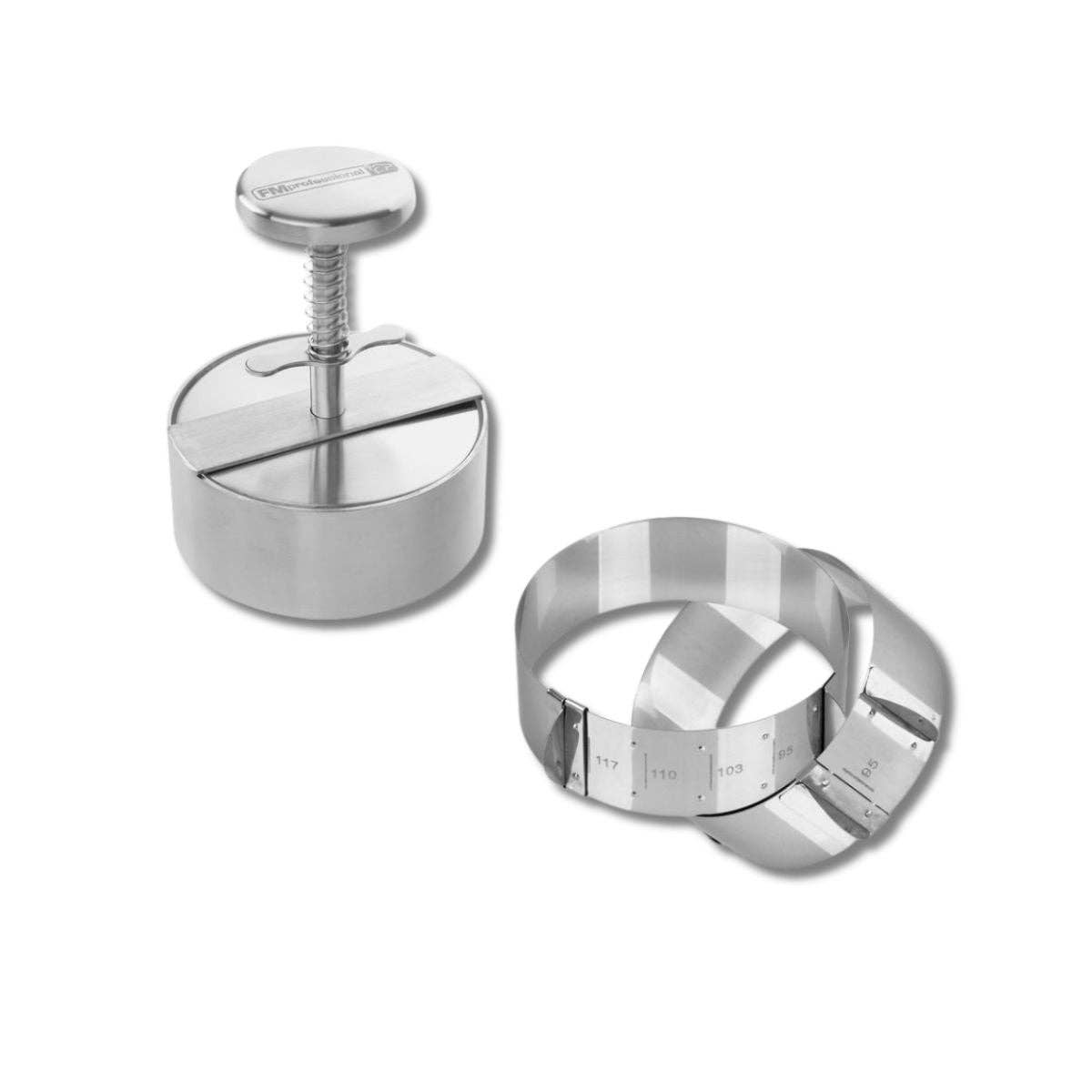 Zenker – wholesale Kitchen tool/gadget – 2-piece set for hamburger FM Professional0