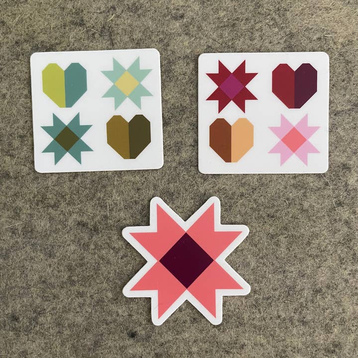 Nollie Bean - Wholesale Sticker - Claremont Sticker Trio