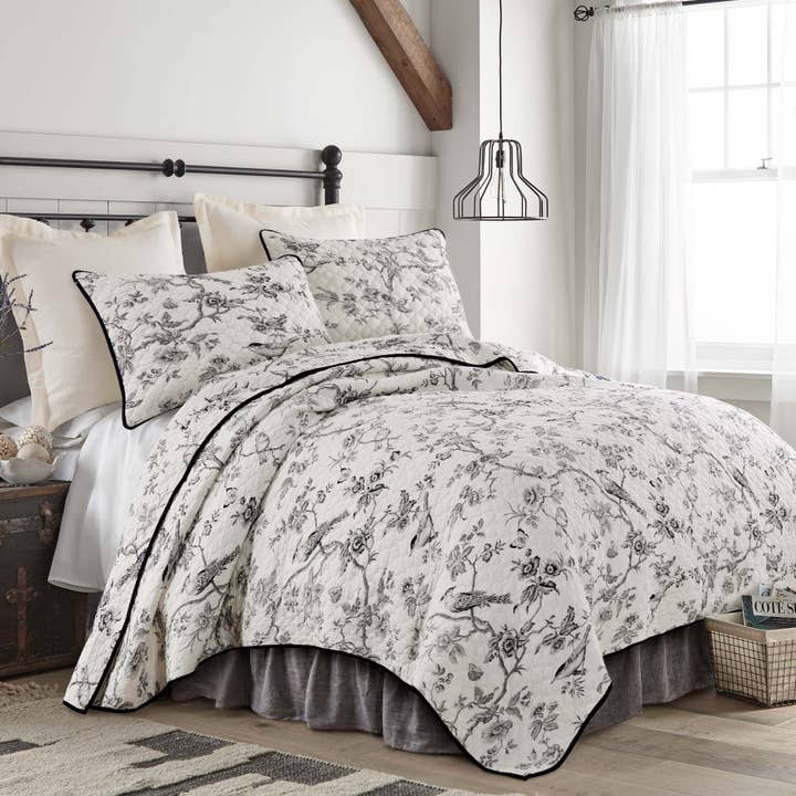 Levtex Home - Wholesale Bedskirt - Nina Hessian Dust Ruffle