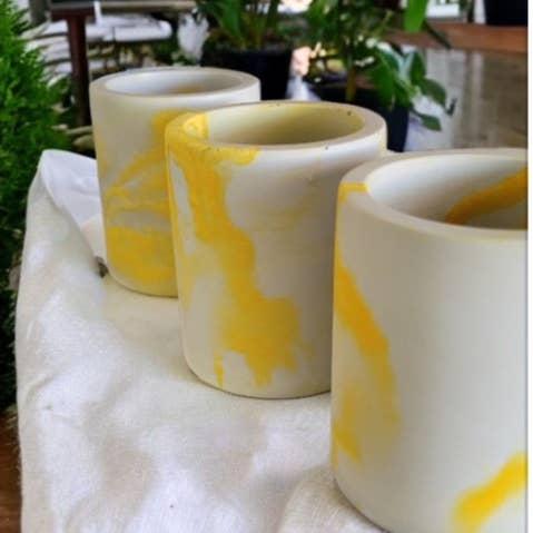 Body and Soul Candle - Wholesale Candle Holder - Concrete Planter1