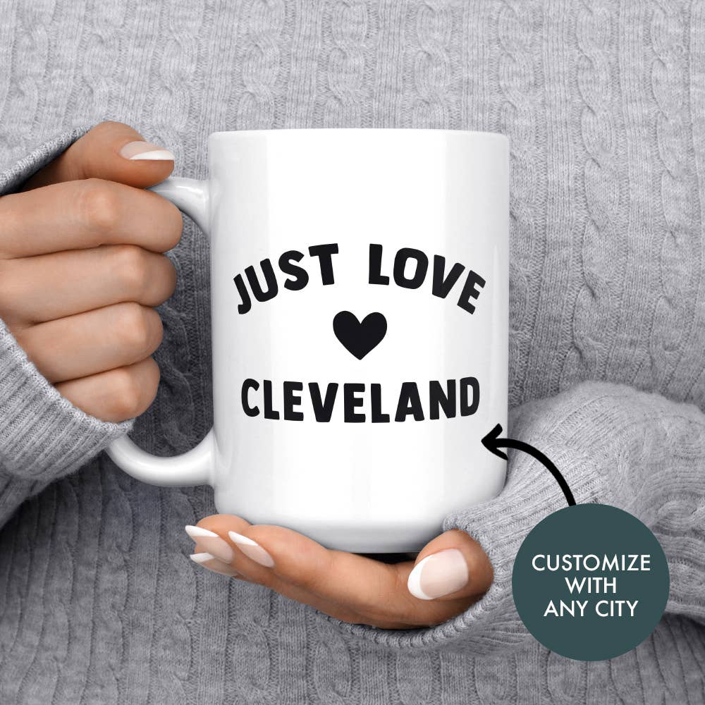 Melody Press Co. - Wholesale Coffee Mug - Just Love Custom City Mug