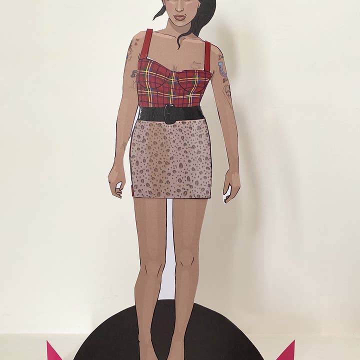 I Love Mel - Wholesale Coloring & Activity Book - Adult - AMY WINEHOUSE PAPER DOLL - BARGAIN BOX OF 306