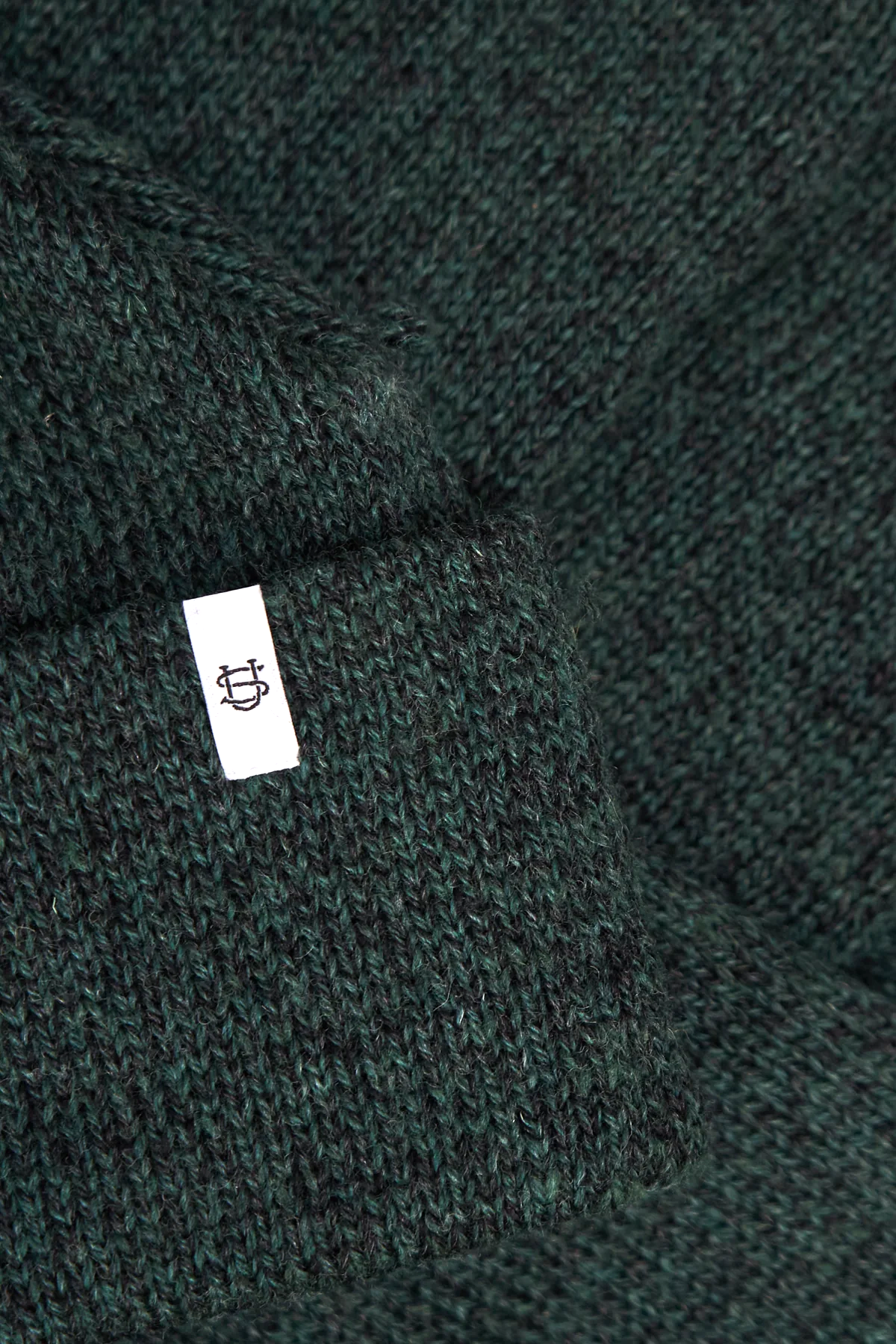 Upstate Stock - Wholesale Beanie - Unisex - Hunter Melange Ragg Wool Beanie2