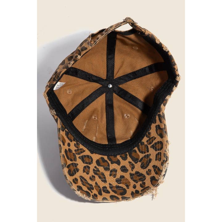 Anarchy Street - Venta al por mayor Gorra de béisbol - Mujer - Gorra de béisbol leopardo