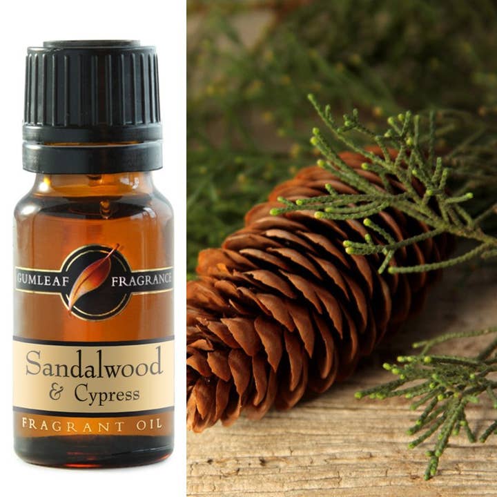 Sandalwood & Cypress Fragrance Oil for wholesale by Buckley & Phillips Aromatics