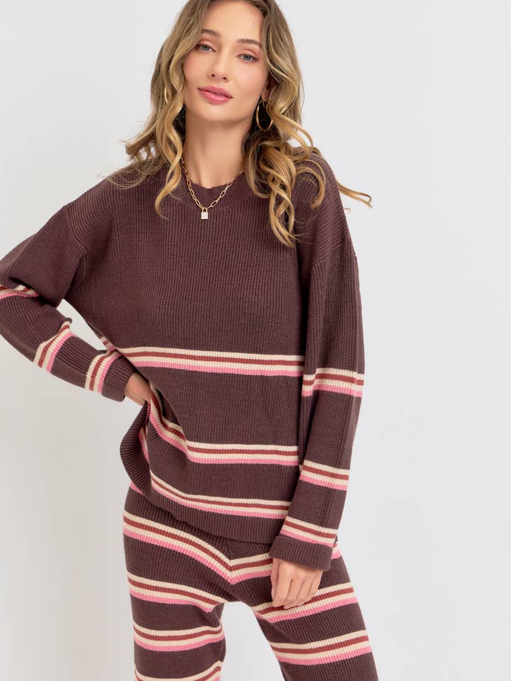 Sweet Lovely by Jen - Wholesale Knit Sweater - Women's - PULLOVER CASUAL KNIT TOP25