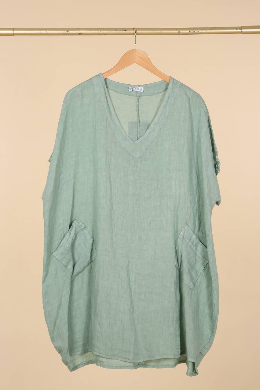 la maison des fibres naturelles - Wholesale Tunic - Women's - Tunic 62804 100% linen made in Italy6