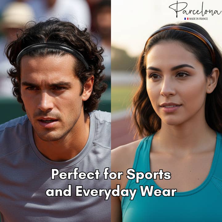 Parcelona - Wholesale Fashion Headband - Women's - Parcelona French Yoga Headband Inner Grip Teeth Hairband for Women & Men Unisex17