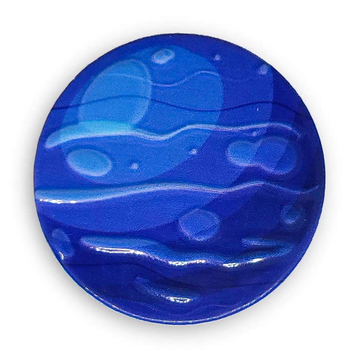 Épingle texturée planétaire Neptune pour la vente par Untitled Union