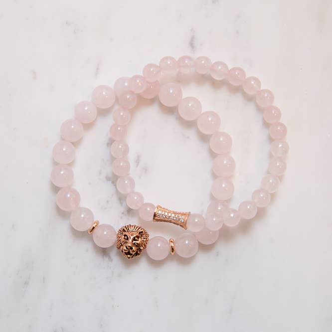 Roségold-Armband-Set für den Großhandel von Coil & Connect